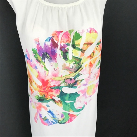 Beetle Beetle Swing Dress Feathered Palm Small NWT - Picture 4 of 6